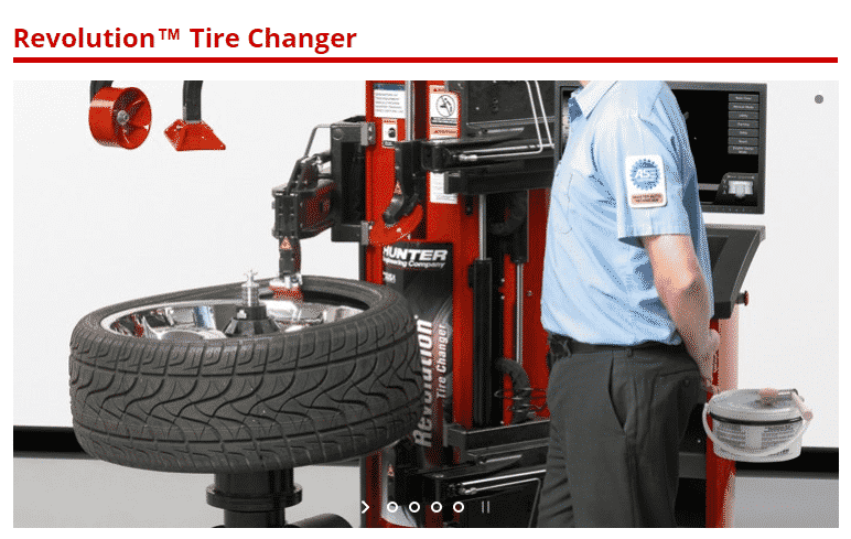 Read more about the article Our New Hunter Revolution Tire Machine and Tire Rack Affiliate Combination!