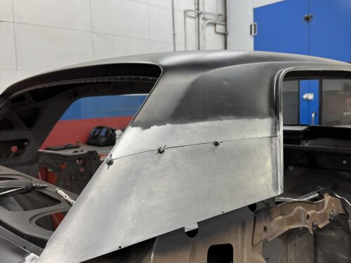 1967 Mustang sail panel fabrication!