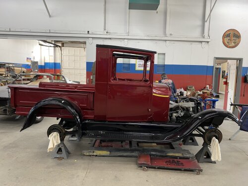 1929 Model A Closed Cab Pickup