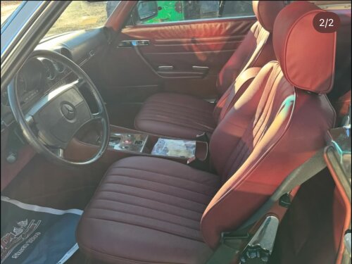 1987 Mercedes Benz full interior