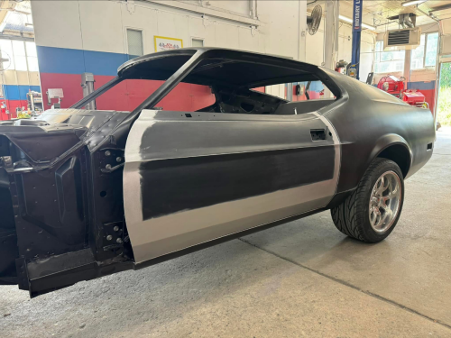 1971 Mustang lower door skin fabrication! Metal fab section