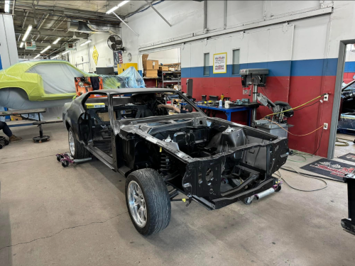 1971 Mustang in for a full restoration!