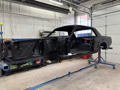 1964 Mustang in progress