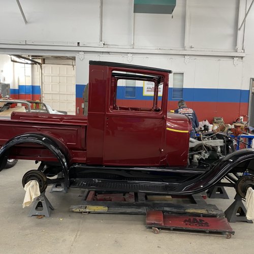 1929 Model A Closed Cab Pickup