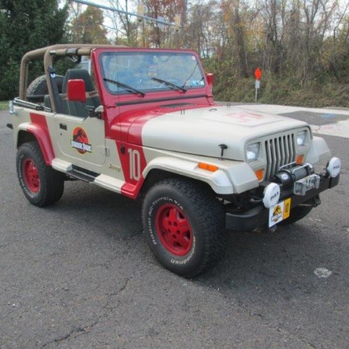 1992 Wrangler Sahara Jurassic Park Jeep